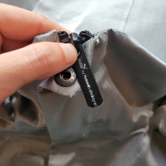 PUMA X HUSSEIN CHALAYAN  SPACE PERFORMANCE JACKET REFLECTIVE SILVER MEN'S LARGE - Picture 10 of 15